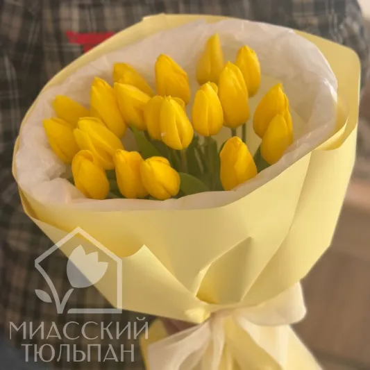 21 яркий тюльпан 