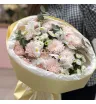 Нежный сборный букет с ирисами