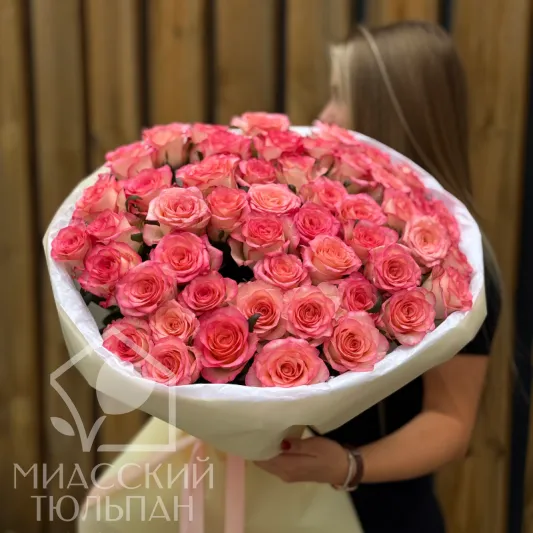 🩷 &laquo;Розовое признание&raquo; - 51 роза