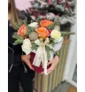 Зимняя композиция с розами