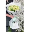 Букет сливочных альстромерий