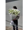 Пышный букет эустом