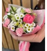 Букет-микс пион, сантини, альстромерии, диантус