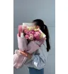 Букет с эустомой