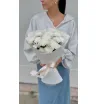Мини букет-комплимент из хризантемы