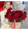 Роскошная композиция французских роз 1
