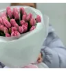 Букет розовых тюльпанов 1