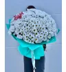 WOW Букет из белой хризантемы
