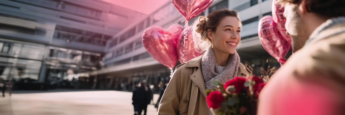 Идеальный букет ко дню всех влюблённых